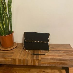 Black Zara Suede handbag